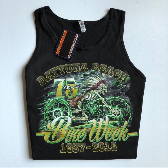 NWT Daytona Bike Week 2016 Tank Top Size Large T88 - Picture 8 of 8